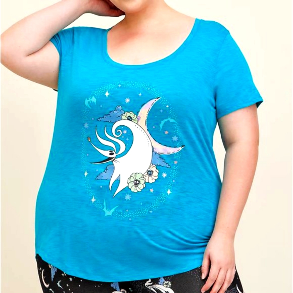 ❤️NWT TORRID DISNEY NIGHTMARE BEFORE CHRISTMAS ZERO TEE HALLOWEEN - PLUS SIZE 1X